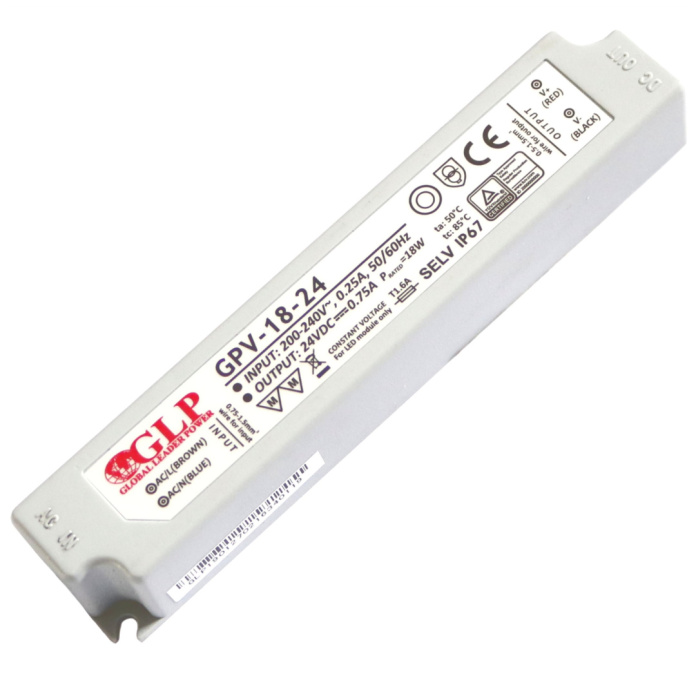 Zasilacz LED 24V 18W hermetyczny GPV-18-24